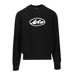 Arte Men Sweater With Circular Logo Embroidery
